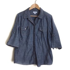 ST.JOHN'S BAY Blouses XL Sleeve 3/4